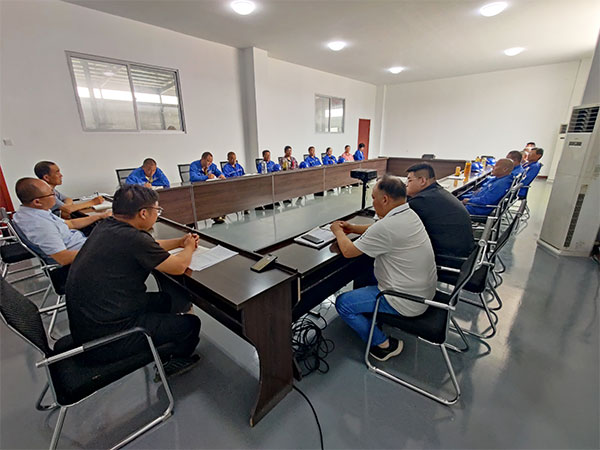 2022年泰安市昌安电力安装工程有限公司年中会议